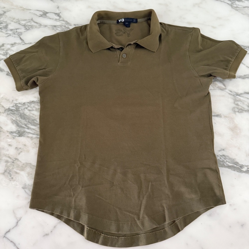 Y-3 Yohji Yamamoto Men's Polo Shirt S